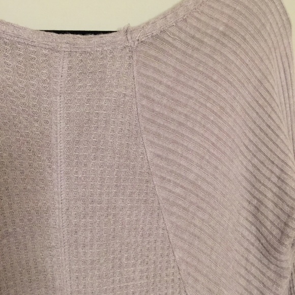 Free People Taupe/Lavender Long Sleeve Thermal - Picture 8 of 8